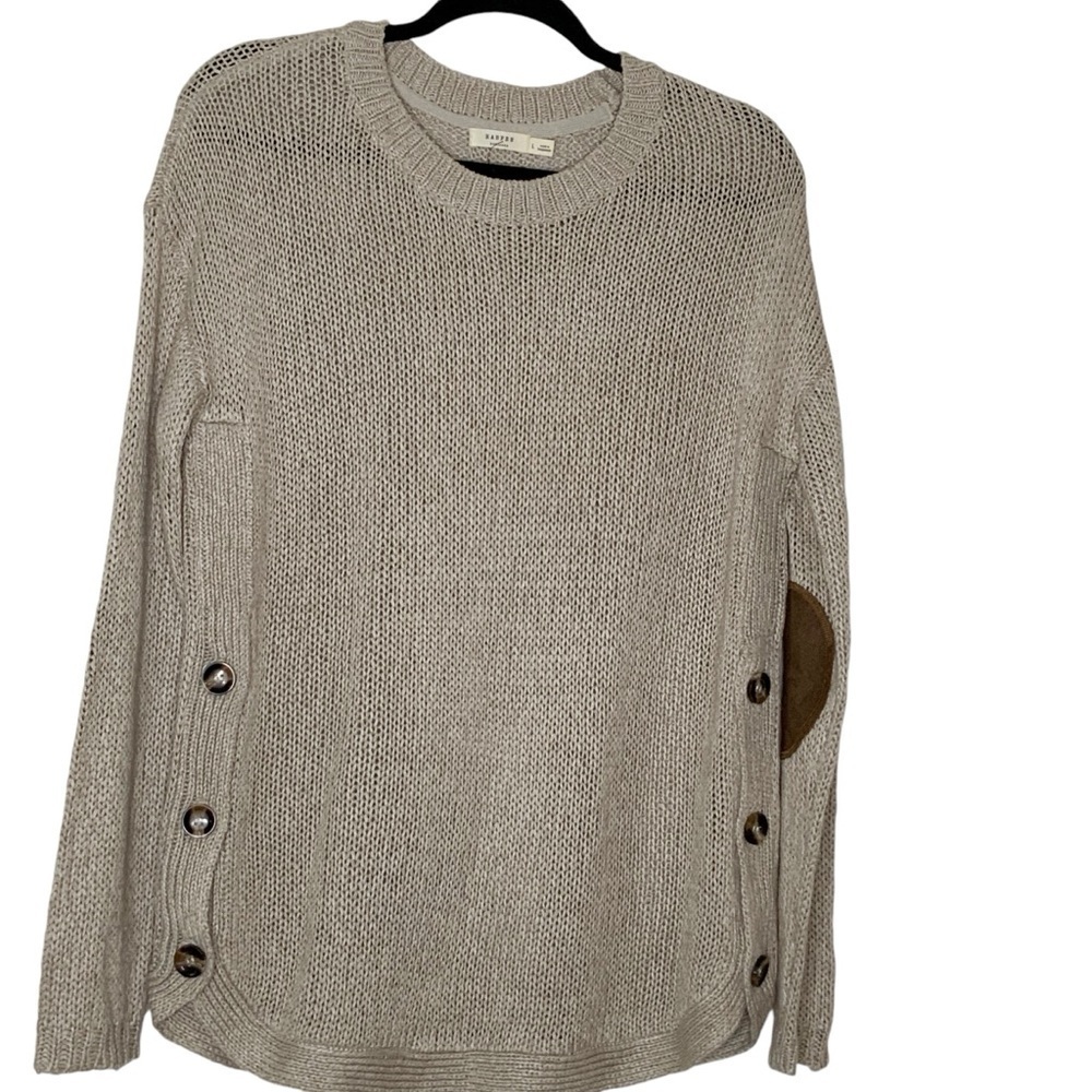 Harper Heritage cream colored sweater. NWOT. Size L - Picture 4 of 6